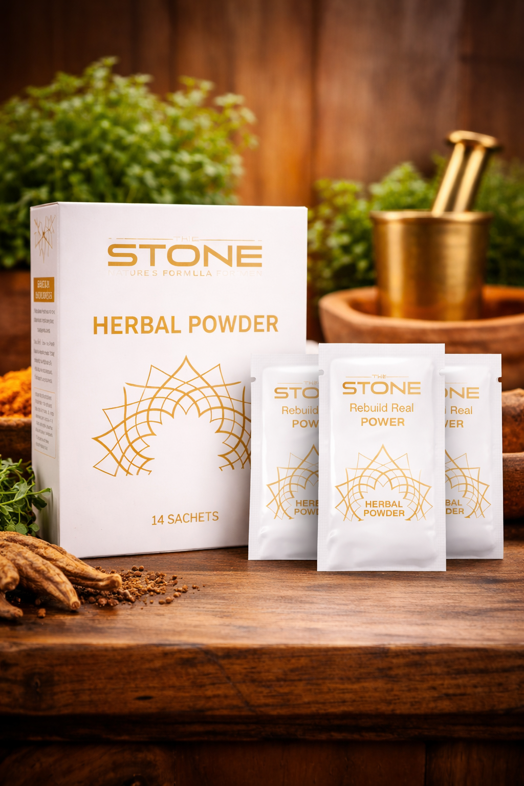 Stone Herbal Powder