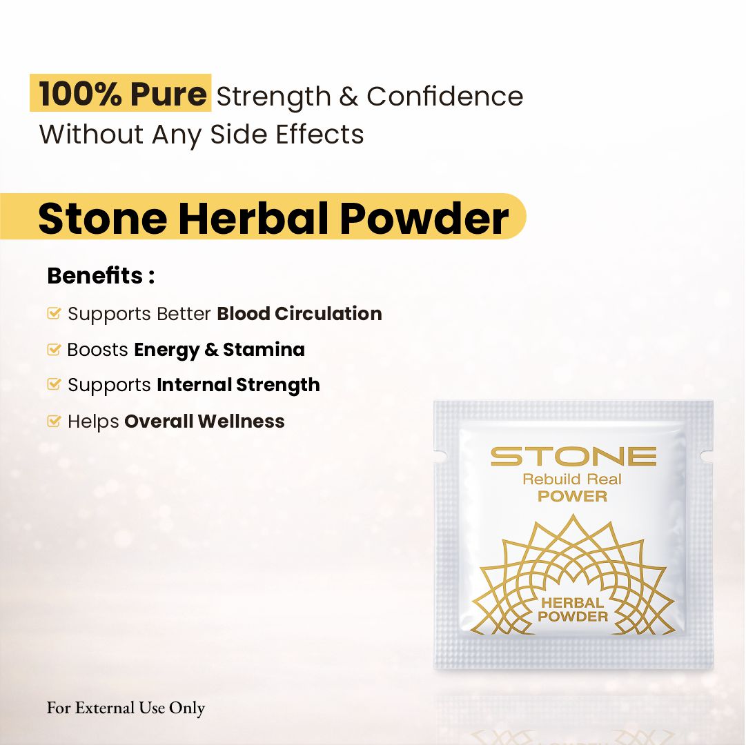 Stone Oil + Herbal Powder Combo